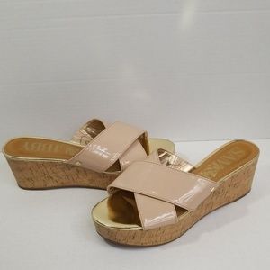 Libby & sam slip on platform sandals